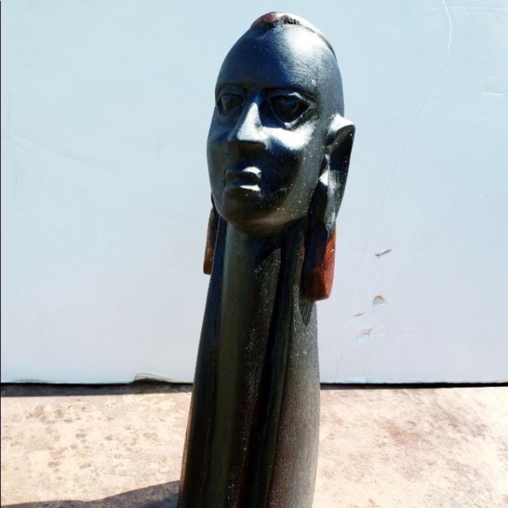 Wooden carving